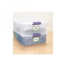SP- LABELS WRITABLE AVERY 95.2X63.5MM 10PK GARAGE GREEN/WHITE