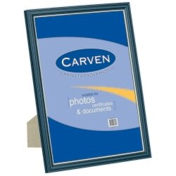 DOCUMENT FRAME CARVEN A4 BLACK/GOLD