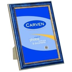 SP- DOCUMENT FRAME CARVEN A4 BLUE/GOLD