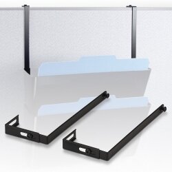 SP- PARTITION HANGER ESSELTE VERTICALMATE 2PK CHARCOAL