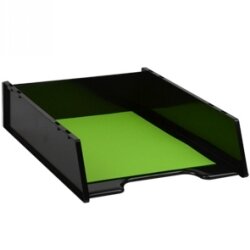 DOCUMENT TRAY ITALPLAST GREENR RECYCLED BLACK