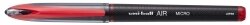 PEN UNI-BALL AIR RB MICRO 0.5MM LIQUID INK RED