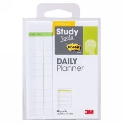 NOTES POST-IT 102X74.5MM STUDY TOOLS DAILY PLANNER