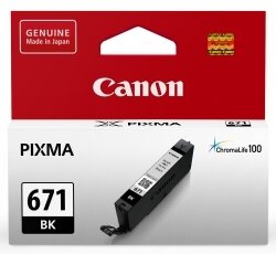 INKJET CART CANON CLI671BK BLACK