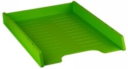 DOCUMENT TRAY ITALPLAST A4 SLIMLINE MULTI FIT LIME