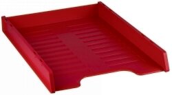 DOCUMENT TRAY ITALPLAST A4 SLIMLINE MULTI FIT WATERMELON