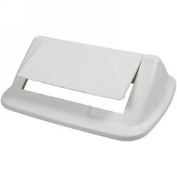 SP- BIN LID ITALPLAST 32L 327X367X118MM SWING TOP WHITE