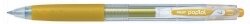 PEN PILOT 0.7MM POP'LOL RETRACTABLE GEL GOLD