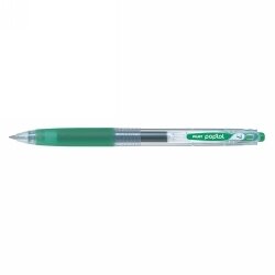 SP- PEN PILOT 0.7MM POP'LOL RETRACTABLE GEL GREEN