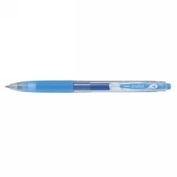 SP- PEN PILOT 0.7MM POP'LOL RETRACTABLE GEL SKY BLUE
