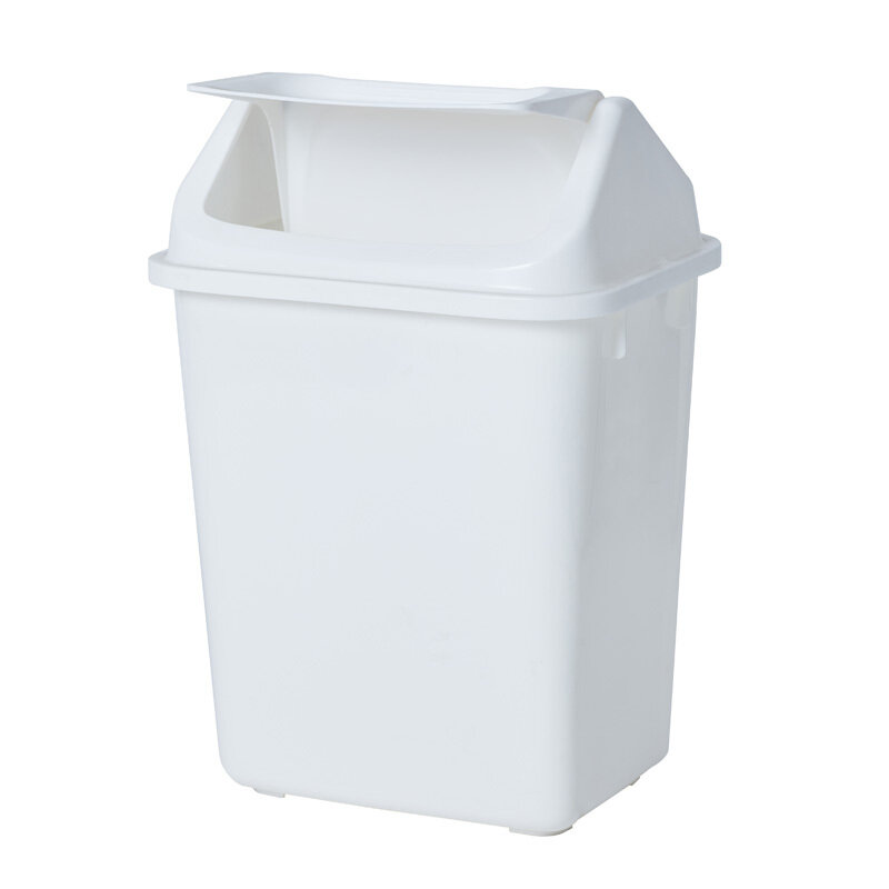 SP- BIN COMPASS 38L RECTANGULAR WHITE PUSH