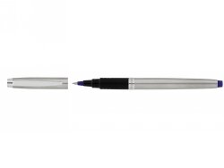 SP- PEN ARTLINE SIGNATURE SILVER ROLLER BALL BLUE