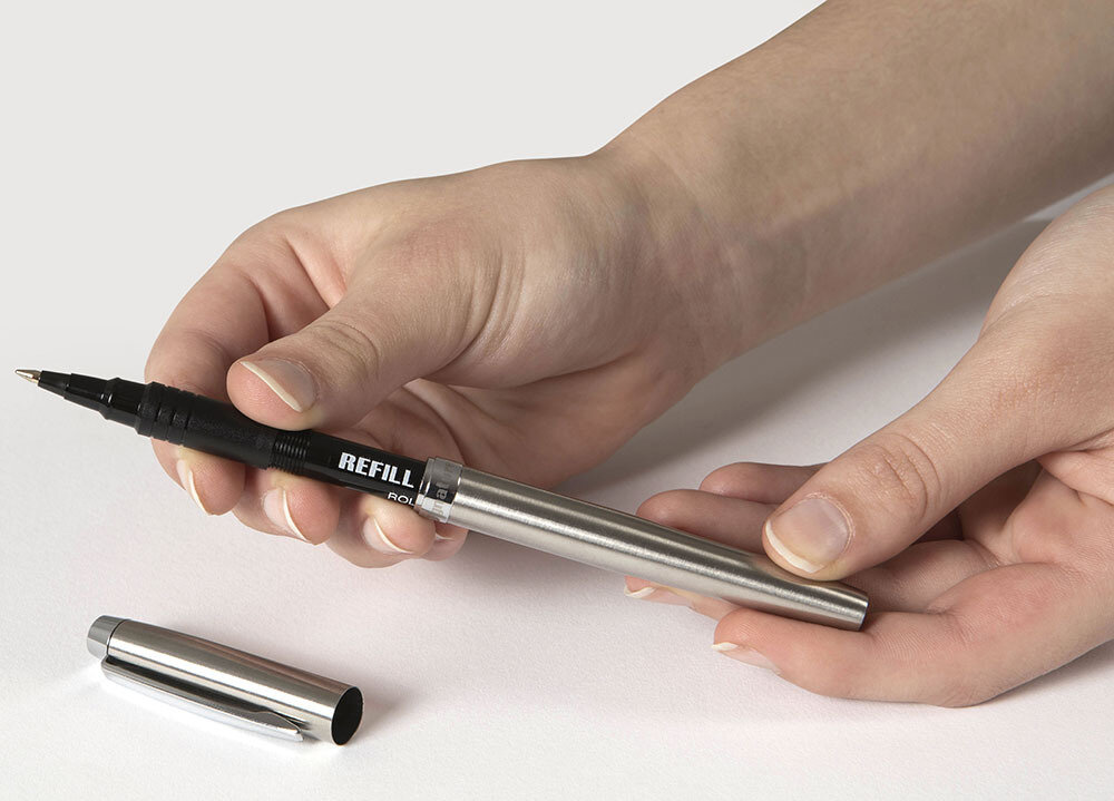 PEN REFILL ARTLINE SIGNATURE ROLLER BALL BLACK