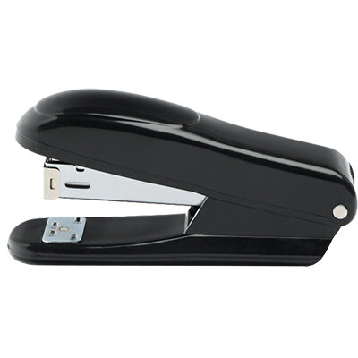 STAPLER MARBIG ENVIRO HALF STRIP 15 SHEET CAP BLACK