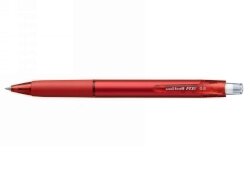PEN UNI-BALL 0.5MM RETRACTABLE ERASABLE GEL INK ROSE RED