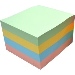 SP- STICK NOTES MY CRAFT RAINBOW 76X76MM ULTRA ASST 500 SHEETS