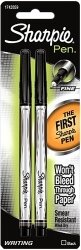 PEN FINELINER SHARPIE BLACK PK2