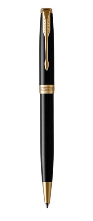 SP- PEN PARKER SONNET GT BALLPOINT BLACK LACQUER