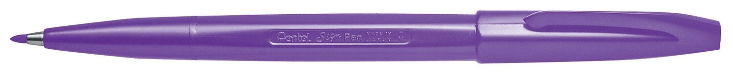 PEN PENTEL FINELINER 0.8MM SIGN PEN BULLET POINT S520 VIOLET