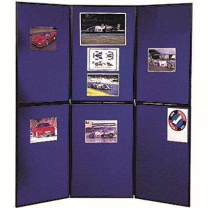 SP- DISPLAY BOARD NOBO PORTABLE 6 PANEL