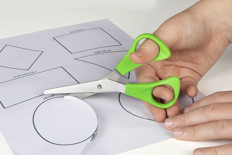 SP- SCISSORS CELCO 135MM L/H GREEN