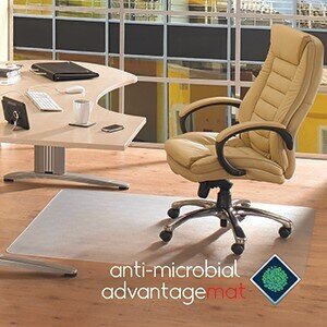 SP- CHAIRMAT FLOORTEX 120 X 150 ANTI-MICROBIAL HARD RECT
