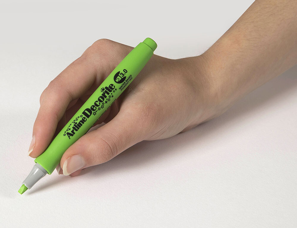 SP- DECORITE ARTLINE 3.0MM STANDARD YELLOW GREEN