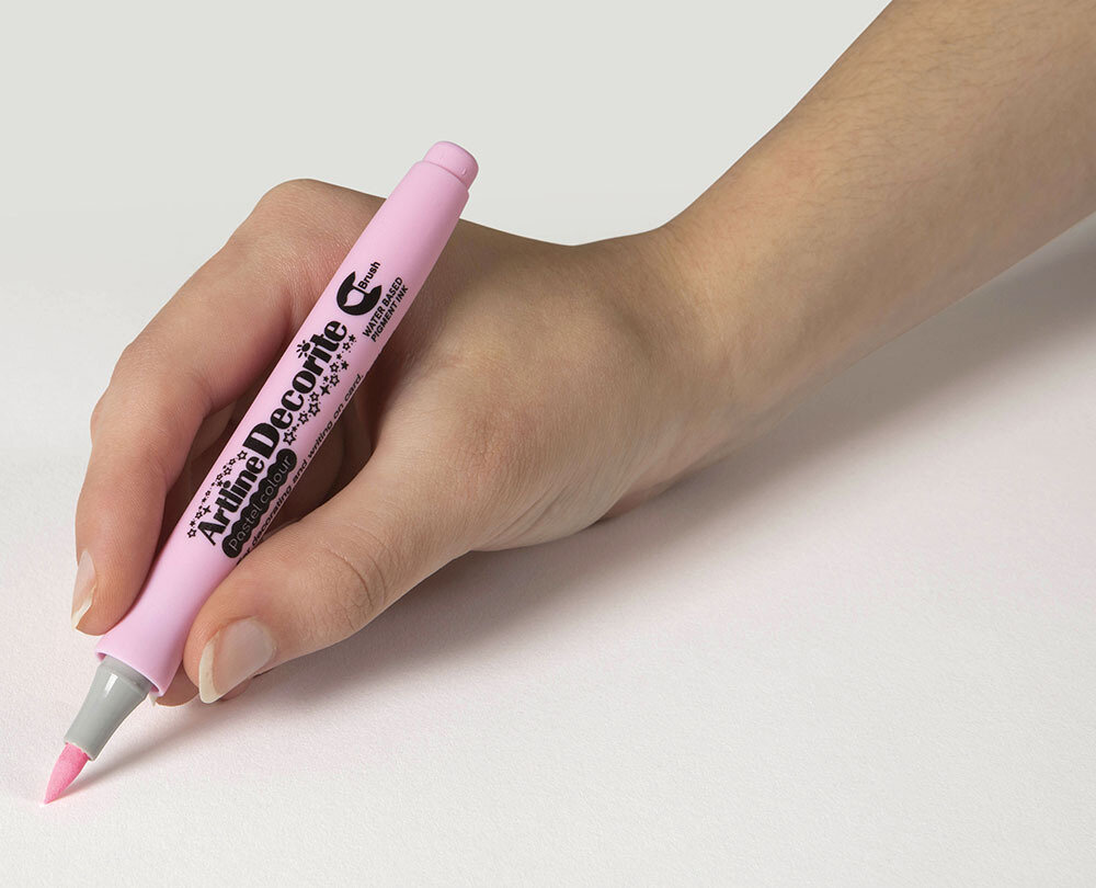 SP- DECORITE ARTLINE PASTEL BRUSH PINK