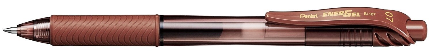 SP- PEN PENTEL ENERGEL X 0.7MM GEL ROLLER BROWN