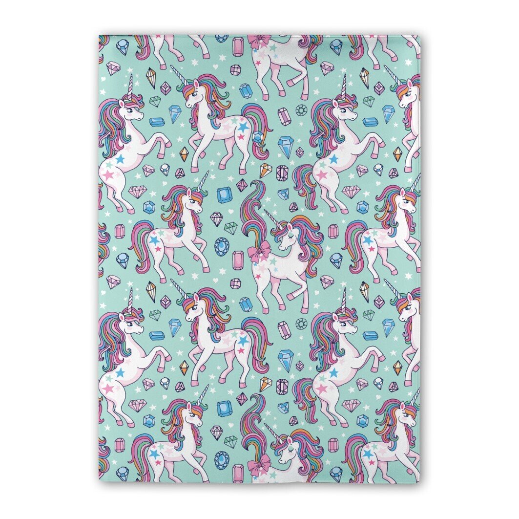 BOOK SLEEVES SCHOOL BUZZ SCRAP BOOK DIAMOND UNICORN