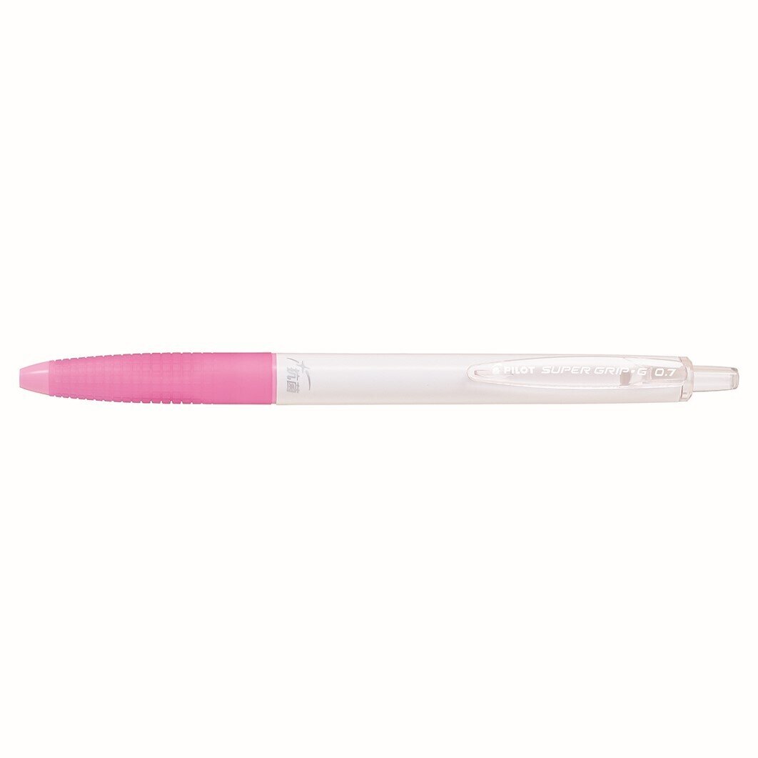 PEN PILOT SUPERGRIP G 0.7MM ANTIMICROBIAL RETRACTABLE BALLPOINT RED