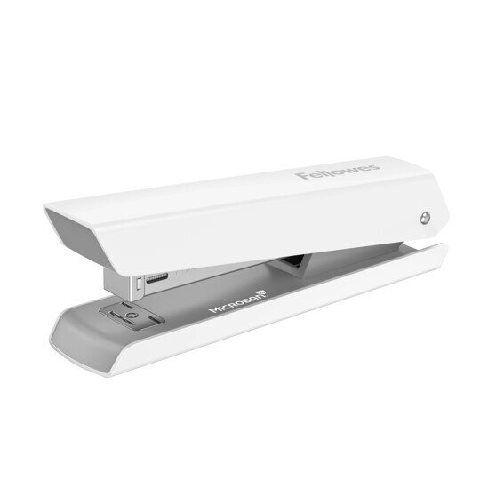 STAPLER FELLOWES FULL SIZE LX820 CLASSIC DESKTOP STAPLER WHITE