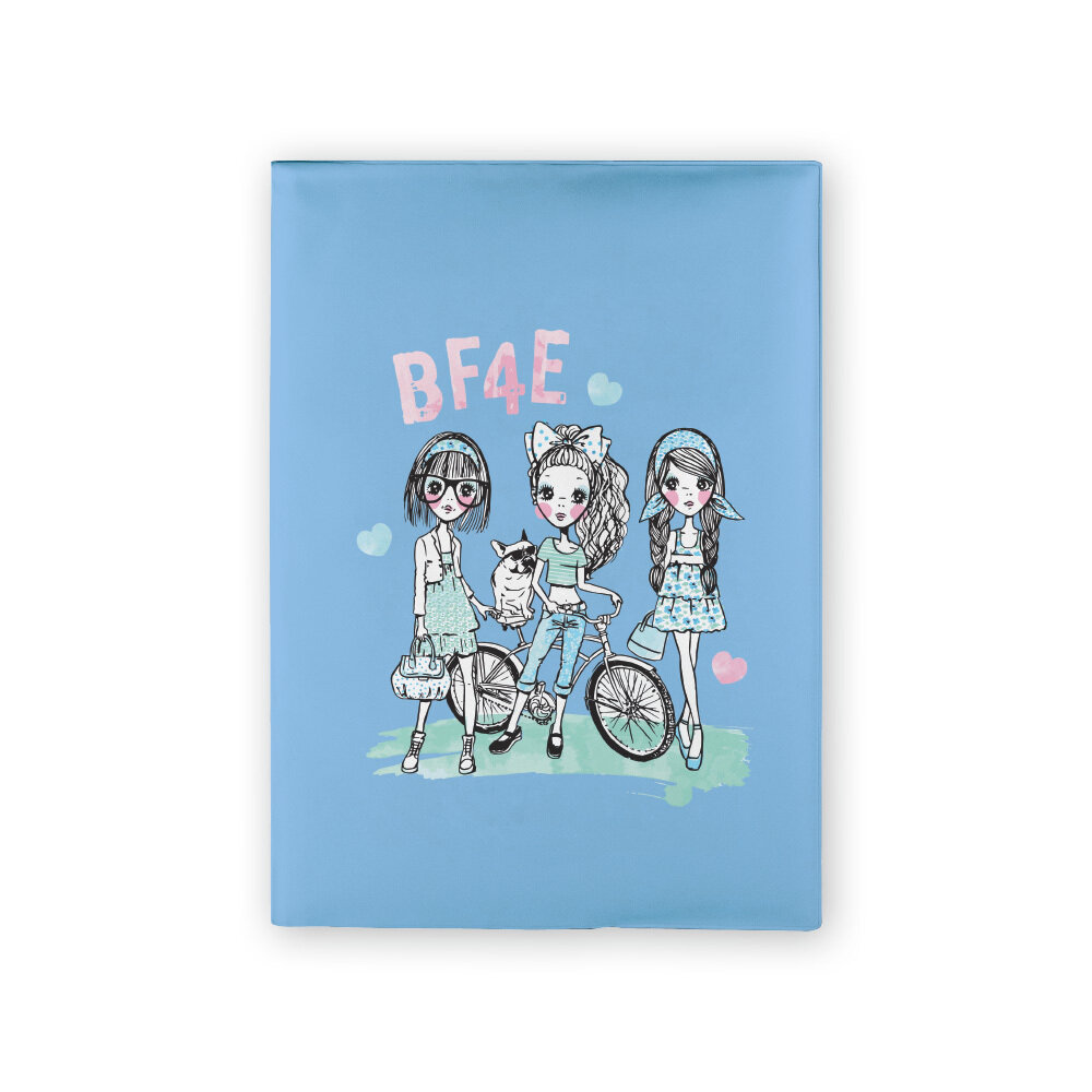 BOOK SLEEVES SCHOOL BUZZ A4 BF4E ASSORTED PK6