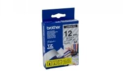 LABEL TAPE BROTHER P-TOUCH TZE-131 12MMX8M BLK/CLR
