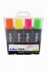 SP- HIGHLIGHTER ARTLINE VIVIX ASST WLT4