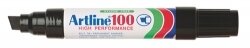 MARKER ARTLINE #100 CHISEL TIP BLACK