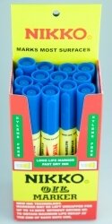 MARKER NIKKO 1800 CHISEL BLUE
