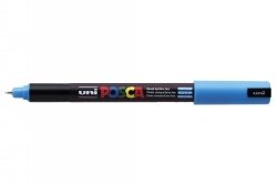 MARKER UNI POSCA PC1MR N/POINT 0.7MM LIGHT BLUE