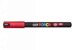 MARKER UNI POSCA PC1MR N/POINT 0.7MM RED