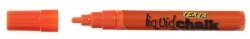 MARKER LIQUID CHALK TEXTA DRY WIPE BULLET ORANGE