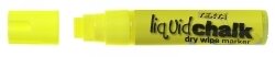 MARKER LIQUID CHALK TEXTA DRY WIPE JUMBO YELLOW