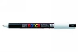 MARKER UNI POSCA PC-1MWH EXTRA FINE BULLET TIP WHITE