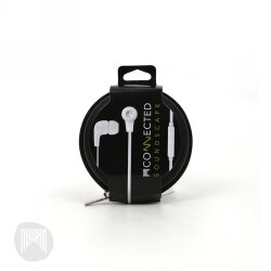 EARPHONES MCONNECTED SOUNDSCAPE W/REMOTE WHITE