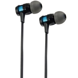 HEADPHONES KENSINGTON IN EAR WITH MICROPHONE BLACK