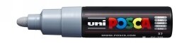 MARKER POSCA 4.5MM PC7M BOLD BULLET TIP GREY