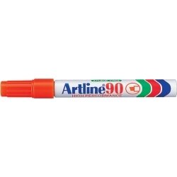 SP- MARKER ARTLINE 90 PERMANENT 5MM CHISEL ORANGE