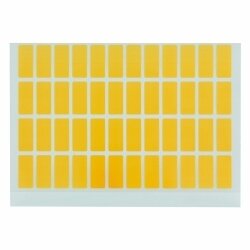SP- LABEL COLOUR CODING AVERY 42X19MM YELLOW PK240