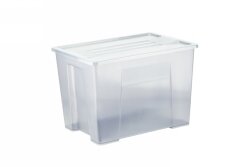 STORAGE+ BOX WITH LID ITALPLAST 20 LITRE GRAPHITE