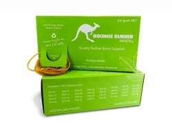 RUBBER BANDS BOUNCE 100GM SIZE 18