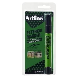 SP- MARKER EXTERIOR ARTLINE 1.5MM PERMANENT BLACK HS